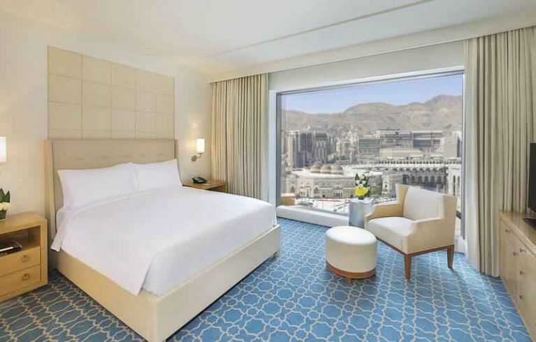  guest room - Hilton Makkah Convention Hotel To Haram Distance