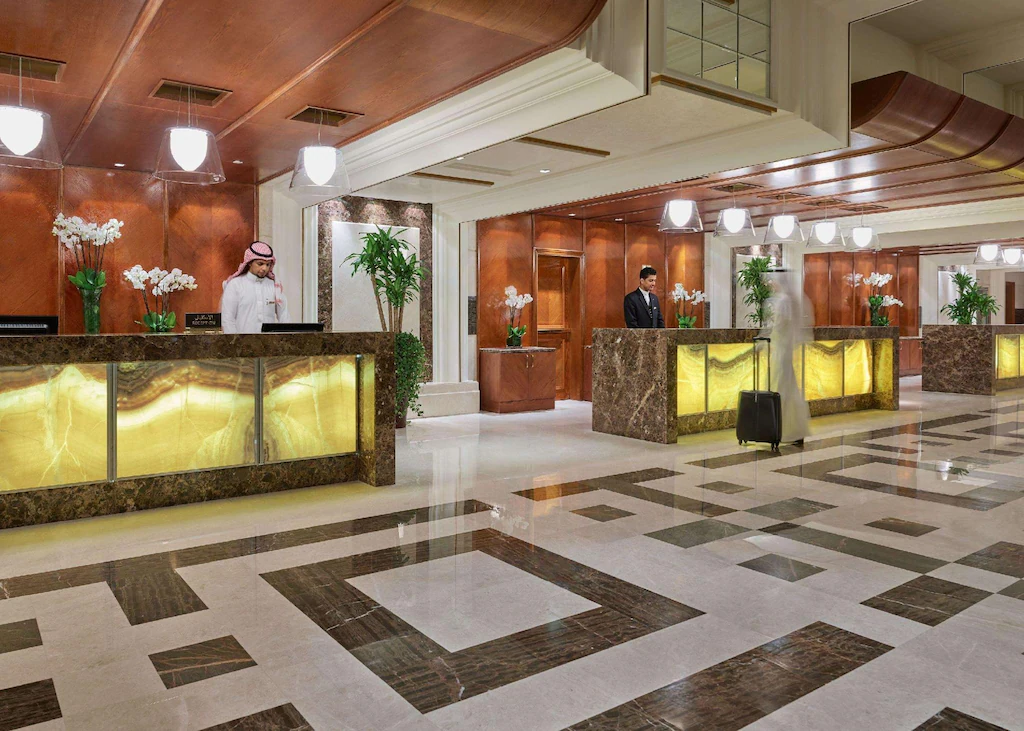 Swisshotel resception area - 7 Best Hotels in Makkah This December 2026