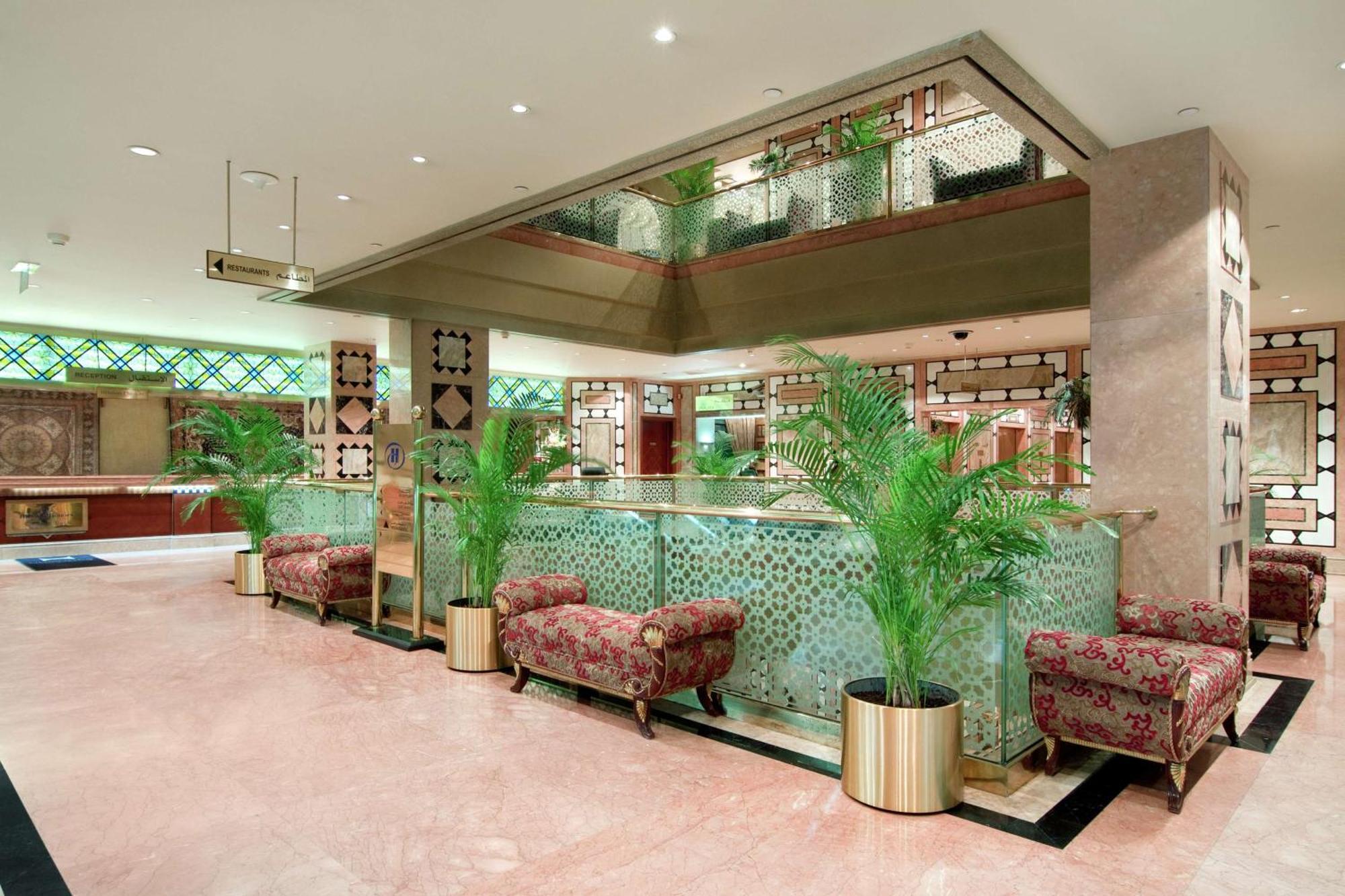Madinah Hilton - Deluxe hotel room interior near Masjid Nabawi, Islamic heritage accommodation amenities