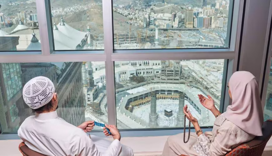 Distance from Jumeirah Jabal Omar Makkah To Haram