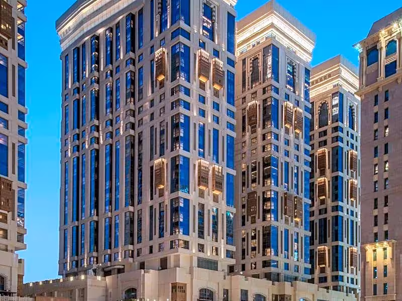 Distance from Jabal Omar Hyatt Regency Makkah To Haram