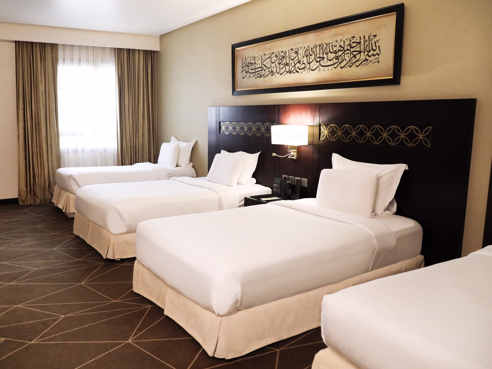 Pullman Zamzam Madina Location 5 Standard Quad Room Pullman Zamzam Madina