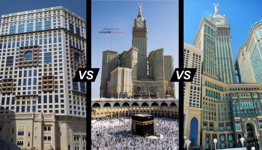 Anjum Hotel vs Swissotel vs Pullman ZamZam