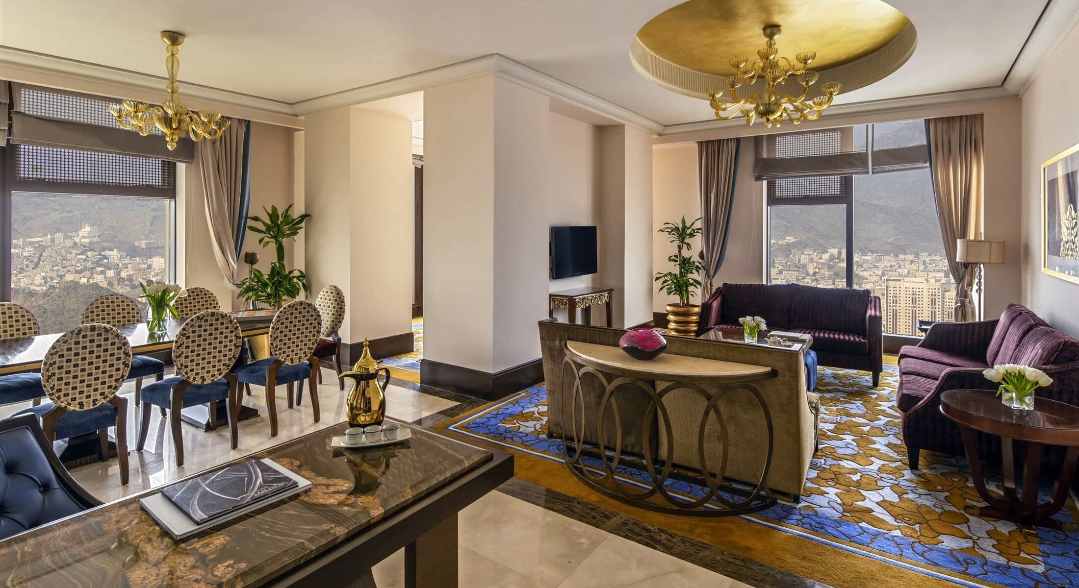 makkah clock royal tower a fairmont hotel Luxurious Suites